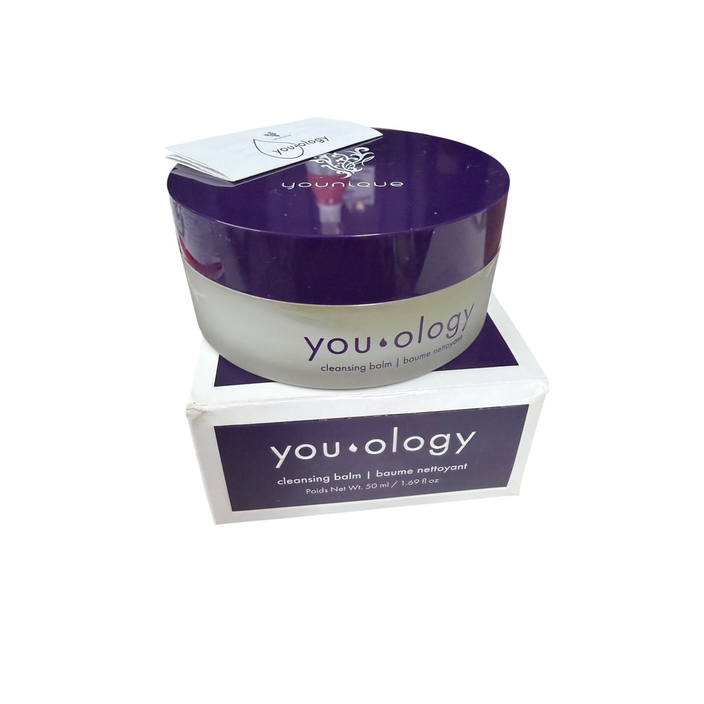 Younique YOU·OLOGY Cleansing Balm 50ml Purple Makeup Remover NIB